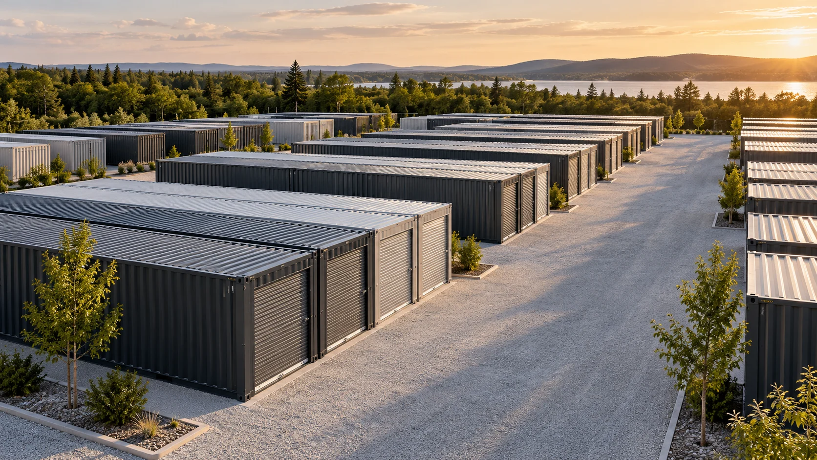 Concept of modular storage containers