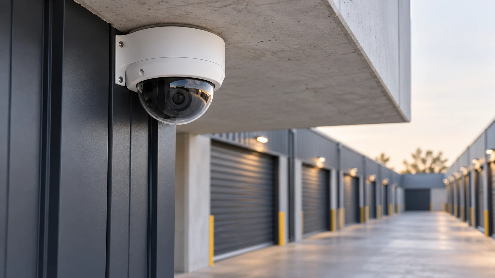 Commercial Storage Security and Access Technology — conceptual illustration